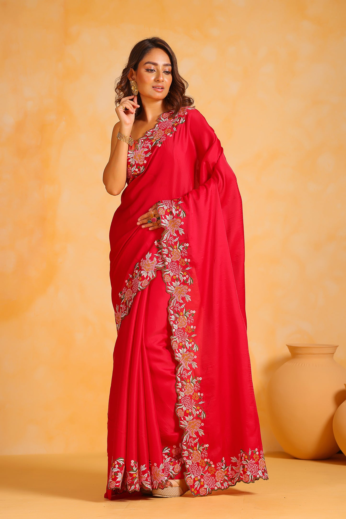 RAD Pure Tussar silk saree