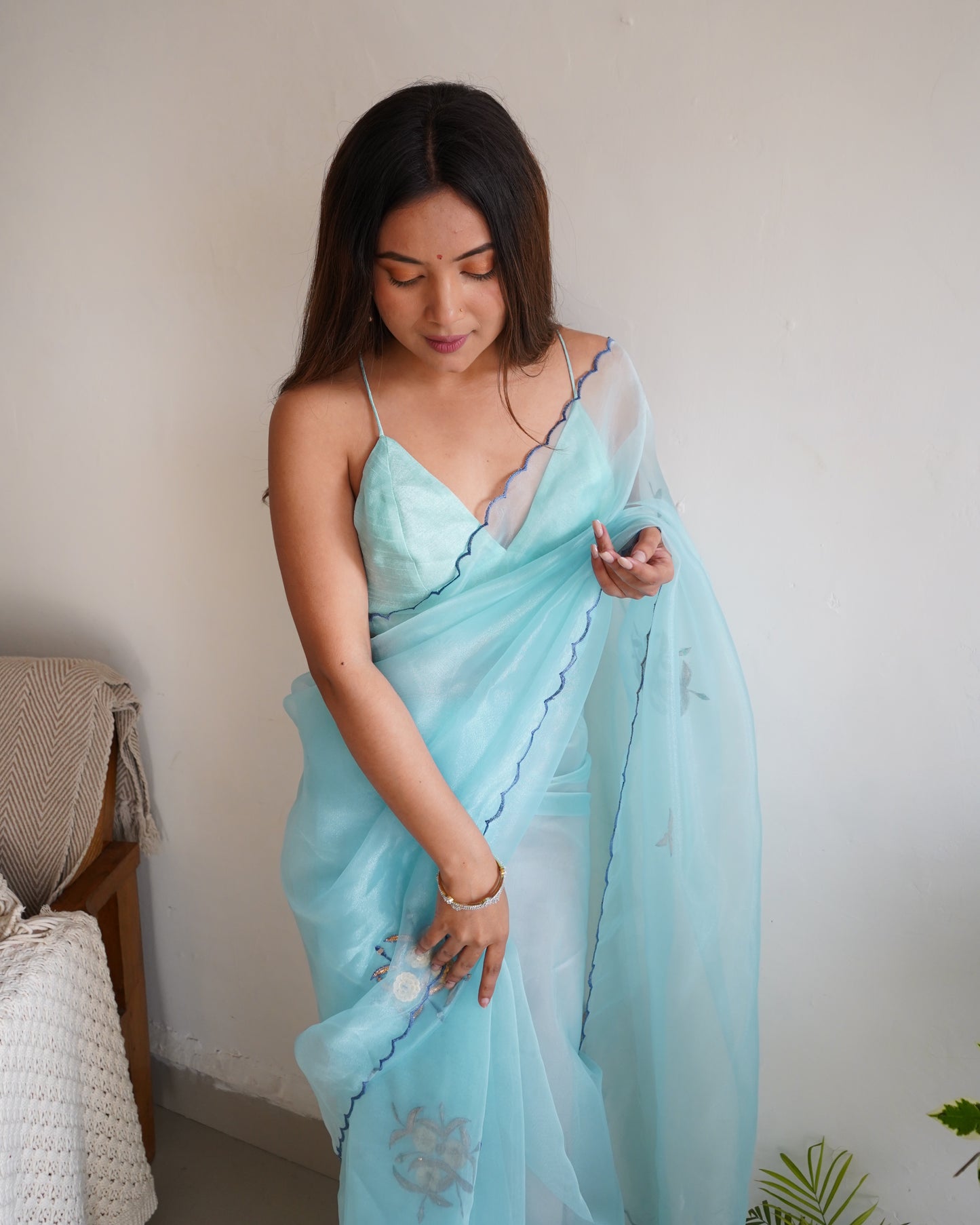 SKY This Organza saree