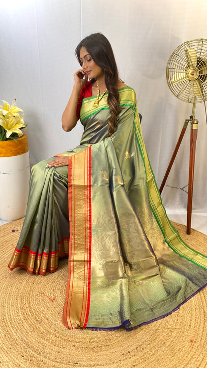 Pista Introducing Our Pure soft silk saree