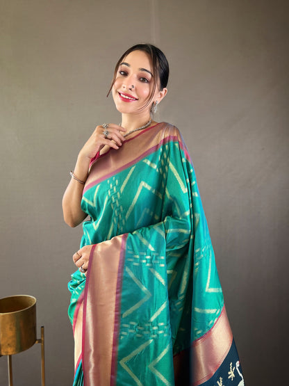 Rama Pure soft silk saree