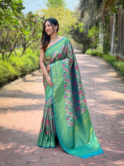 Rama Kanchipattu silk saree