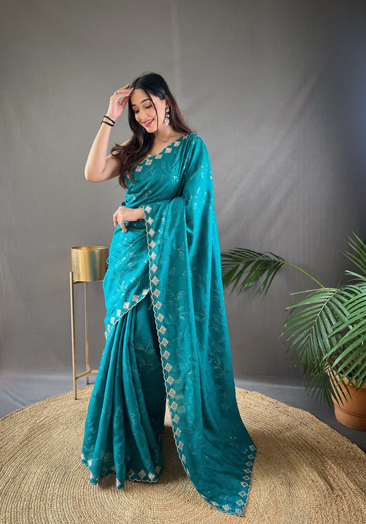 Sky Pure Ruhi Silk Saree