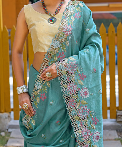 Sky Pure marks silk saree