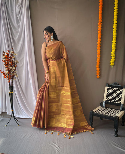 Dusty Original Tissue Silk Sarees