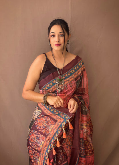 Soft Cotton Kalamkari Prints