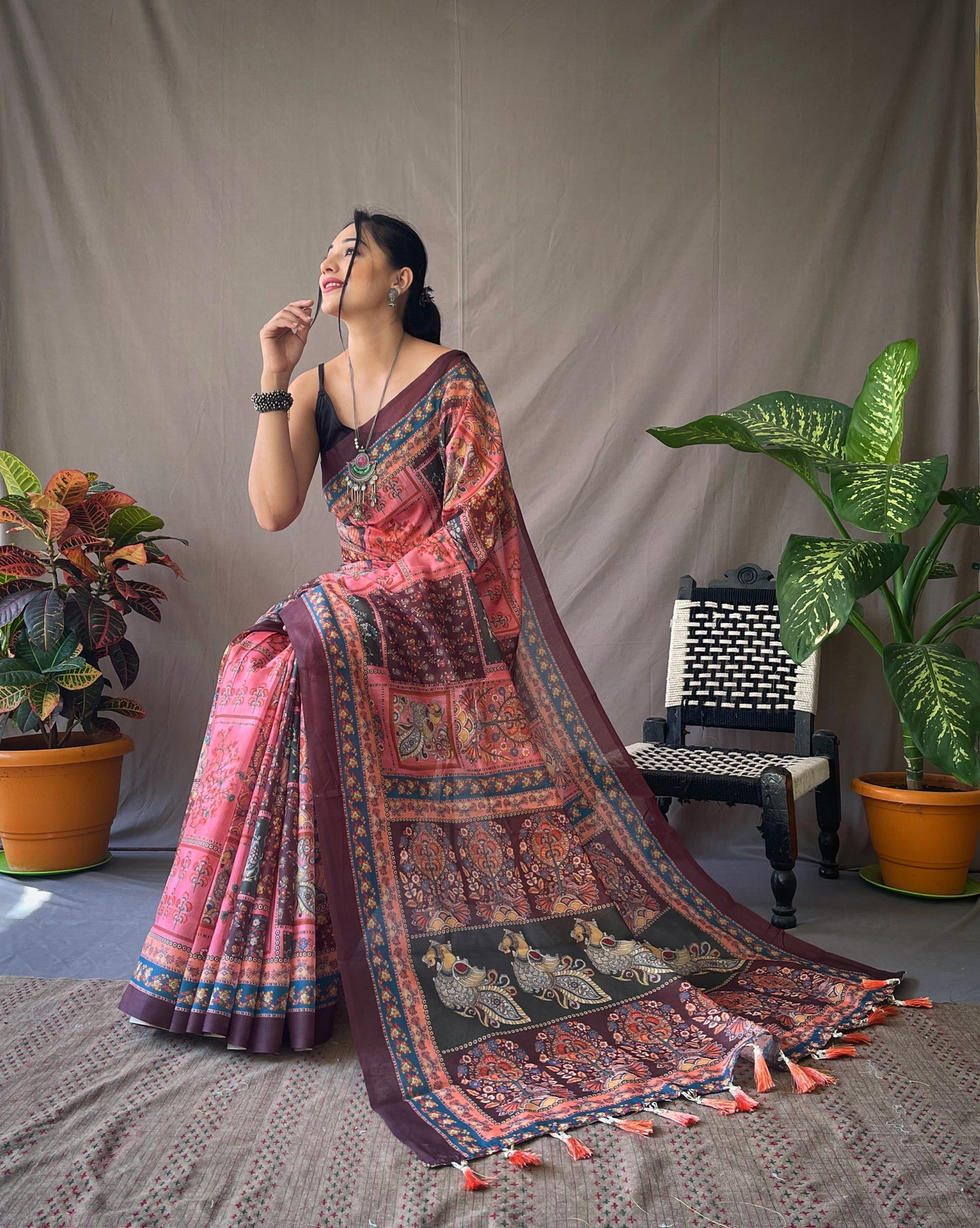 Soft Cotton Kalamkari Prints