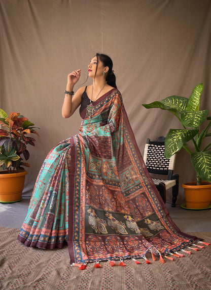 Soft Cotton Kalamkari Prints