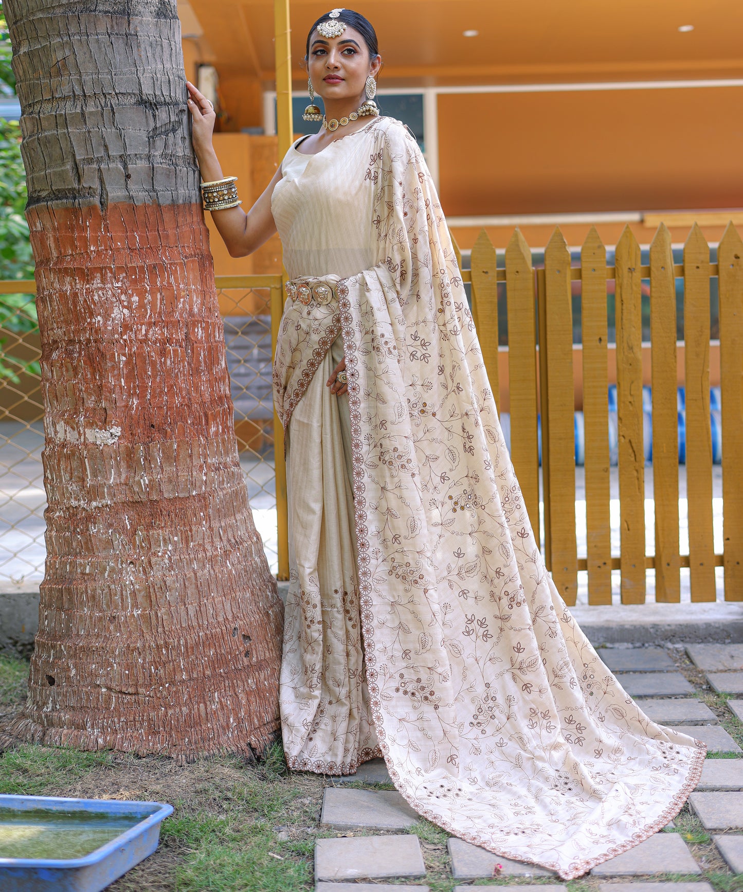 white Pure Soft silk saree